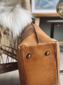 VIAMAJA Computertasker|Læder Tasker<Work Bag - Malou Cognac