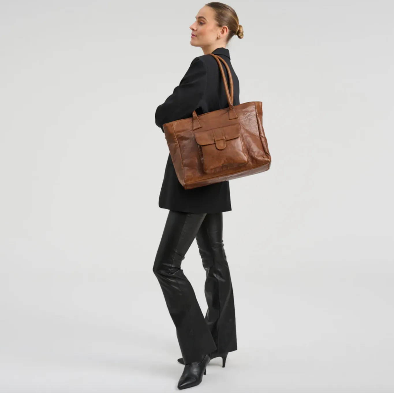 VIAMAJA Computertasker|Læder Tasker<Work Bag Powerfield - Chesterfield
