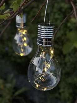 VIAMAJA Udendørs Led|Led Solceller<XL lyspære med solceller