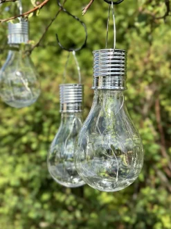 VIAMAJA Udendørs Led|Led Solceller<XL lyspære med solceller