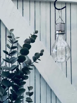 VIAMAJA Udendørs Led|Led Solceller<XL lyspære med solceller - Tilbud 4 stk